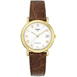 Tissot Watches- Tissot Carson Automatic 18k Gold Mens Watch