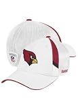 Arizona Cardinals 2009 Red Fitted Sideline Flat Brim Hat - 7 1/2