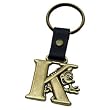 Mickey Mouse Letter K Brass Key Chain