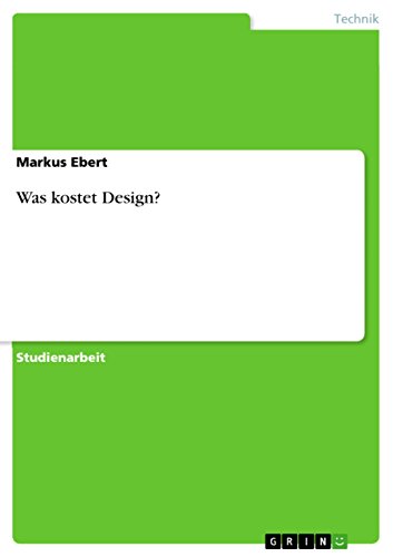 Was kostet Design? (German Edition)