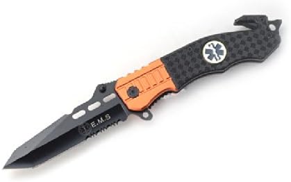 SE-897EM " E.M.T " Rescue Style Mw5Oge Action Assist Z1dmnWAZ Knife 4.5" Closed ghkdiwiy 2334rtyui gbh " E.M.T " Action Assist Knife 4.5" Closed. Stainless Steel Blade. Aluminum Anodized Handle 1EVuLt with EMT FM2hu Medallion Includes Seat Belt Cutter, Glass Breaker and Pocket Clip