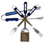 Los Angeles LA Dodgers MLB 4 piece BBQ utensil set