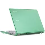 Green iPearl mCover Hard Shell Case for 11.6" Acer C720 C720P C740 series ChromeBook Laptop (NOT compatible with NEWER 11.6" Acer Chromebook 11 CB3-111 series laptop)