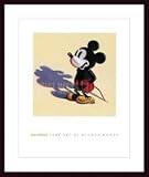 Art Poster Wood Framed Print - Toy Mickey - Artist: Wayne Thiebaud- Poster Size: 30 X 24