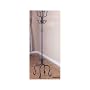Black Metal Coat Rack