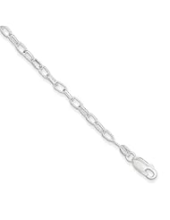 Sterling Silver 3.5mm Fancy Rolo Chain