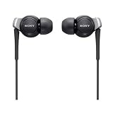 Sony - MDREX300SLB - Ecouteurs intra-auriculaire - Type ferm� - 9 mm - 1,2 m - Noir / Argentpar Sony