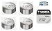 Suchen : Varta V 344 1,55 V 100 mAh Uhrenzelle