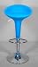 Kitchen & Housewares : Modern Bombo Barstool Matte Sky Blue