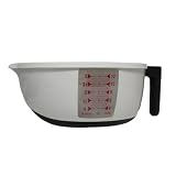 Cooks Essentials 7261B-1 3-Quart Mixing / Measuring Bowl with Pour Spout & Lid