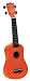Mahalo U-30OR Painted Economy Soprano Ukulele (Orange)