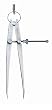 Starrett 83B-6 Yankee Spring-Type Divider, Quick-Spring Nut, 6"/150mm Leg Length