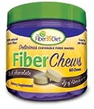 Fiber Chews Chocolate By Fiber 35 Diet - 60 Chewable Wafers From Brenda Watson