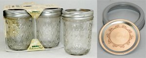 Bernardin Collection Elite Mason Jars - 250 mL - Swirls - Jam-image