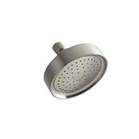 KOHLER K-965-AK-BN Purist Single Function Katalyst Showerhead, Vibrant Brushed Nickel