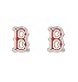 Wincraft MLB Boston Red Sox 46548011 Earrings Jewelry Card