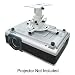 Mustang MV-PROJSP-FLAT Flush Projector Mount - White