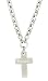 Bench Gents Necklace with Large Cross Pendant