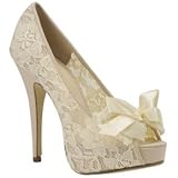 IMAGE OF Chinese Laundry Women's Hotline Platform Pump,Ivory,9.5 M US