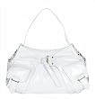 Kooba Isabella Leather Shoulder Bag (White Patent)