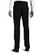 Haggar mens Cool 18 Hidden Expandable Waist Pleat Front Pant- Regular and Big & Tall Sizes dress pants, Black, 36W x 34L US