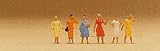 GROUP OF WOMEN - PREISER N SCALE MODEL TRAIN FIGURES 79024