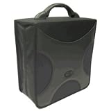 200 Disc Capacity High-Quality Black CD DVD Wallet