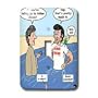 Rich Diesslins Funny Cartoon Gospel Cartoons - John the Baptist - Jesus Freak - Light Switch Covers - single toggle switch