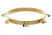 18K Gold Over Sterling Silver Tourmaline and Peridot Bangle Bracelet by Andrea Barna