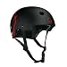 Protec Spitfire Helmet (Large, Matte Black/ Red)
