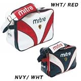Amazon：お取り寄せ　mitre Enamel Bag エナメルバッグ ネイビーホワイト L【取寄せ】