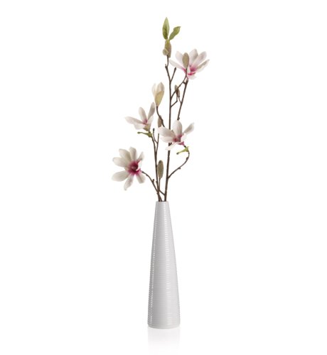 Magnolia Flower Arrangement & Ceramic Vase