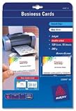 Avery Business Card Kit and Software 250 Templates 1500 Clip-art Images Ref C32040-10