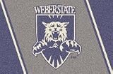 Weber State Wildcats 5 4" x 7 8" Team Spirit Area Rug