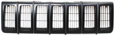 Evan-Fischer EVA17772010420 Grille Assembly Grill Plastic shell and insert Black
