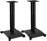 Sanus SF22B1 Black (Pr) 22-inch Steel Speaker Stands