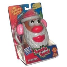 santa spud mr. potato head christmas figure by Hasbro