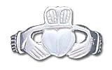 Solid Sterling Silver Claddagh Ring