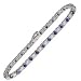 2ctw Diamond and Sapphire Bracelet