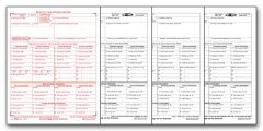 IRS Approved W2-C Corrected Statement Set
