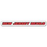 New Jersey Devils NHL Hockey sticker 8" x 1"