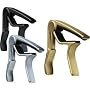 Dunlop Trigger Curved Guitar Capo, Black