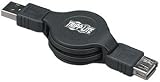 Tripp Lite U034-004-R USB2.0 Retractable AA Extension Cable for USB2.0 Cables - 4ft