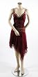 BCBG BORDEAUX TULLE&SILK SEQUINS DRESS GOWN NEW L