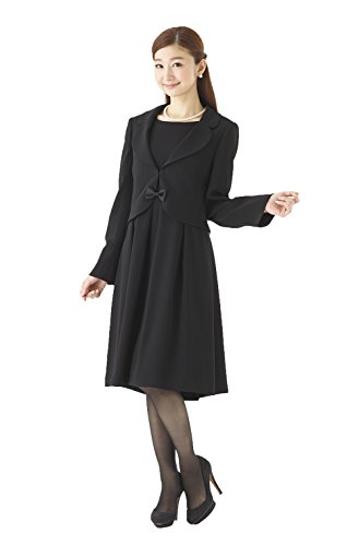 (モノワール) MONOIR 喪服 レディース 礼服 ブラックフォーマル アンサンブル ワンピース オールシーズン FX3P043A