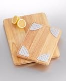 Architec Gripperwood Wooden Cutting Board - Set of 2
