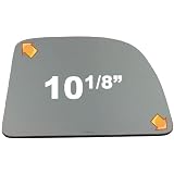 2000-2005 FORD TRUCK EXCURSION Heated, Flat, Passenger Side Replacement Mirror Glass by Automotive Mirror Glass