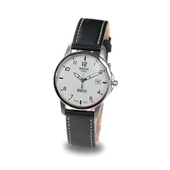 Boccia Herren-Armbanduhr Leder 604-02