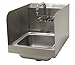 Advance Tabco 9" Wall Mounted Hand Sink w/ Splash Mounted Faucet Model 7-PS-56