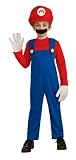Deluxe Super Mario Plumber Kids Costume size Small 4-6